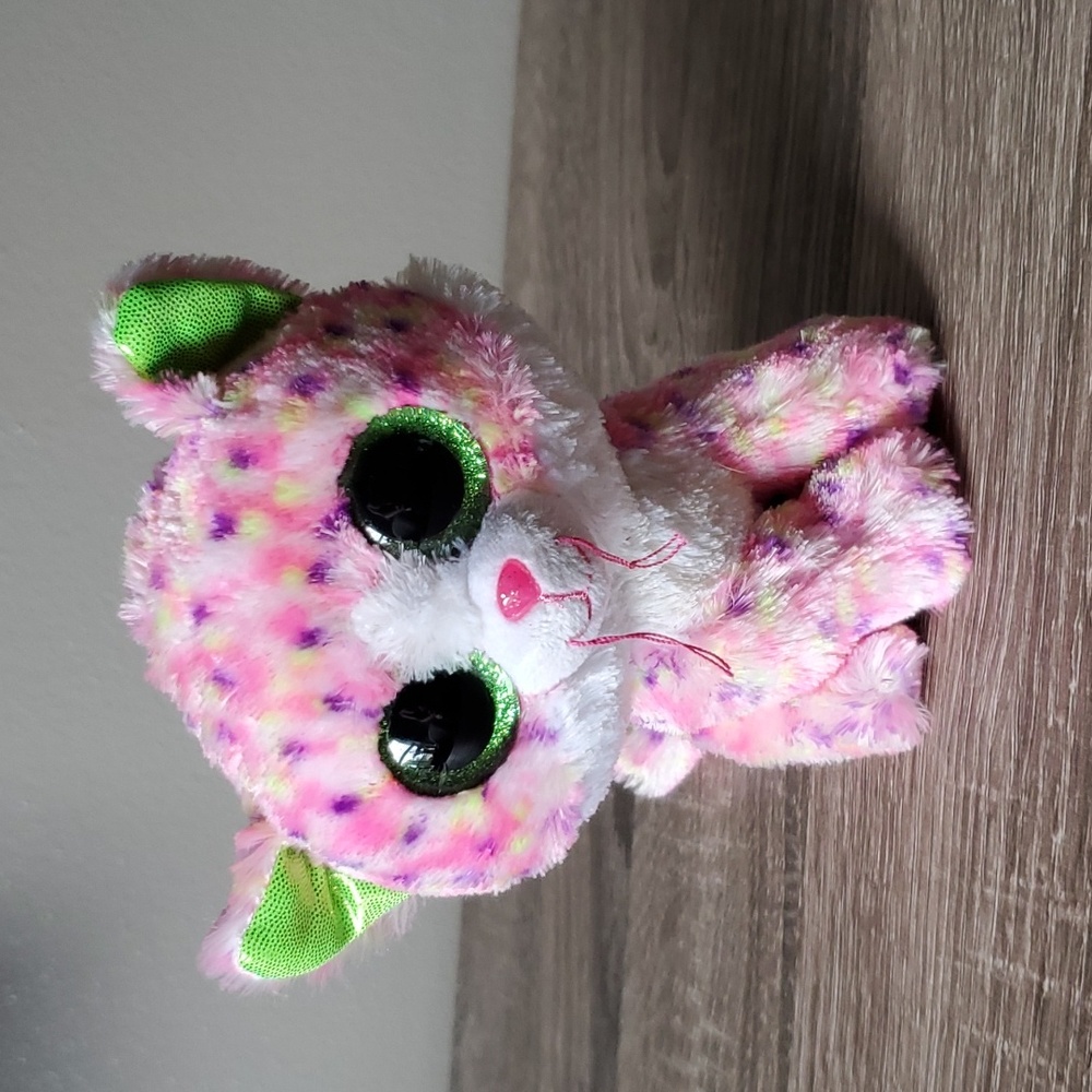 Beanie Boos, Sophie the pink cat, 6"